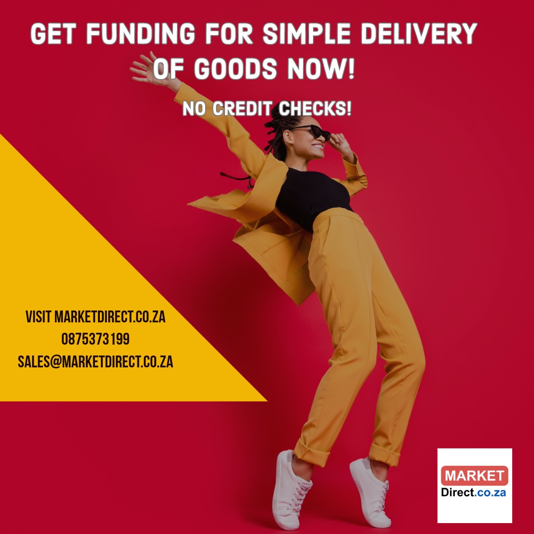 MarketDirect Purchase Order And Tender Finance Black Funky Female Entrepreneur