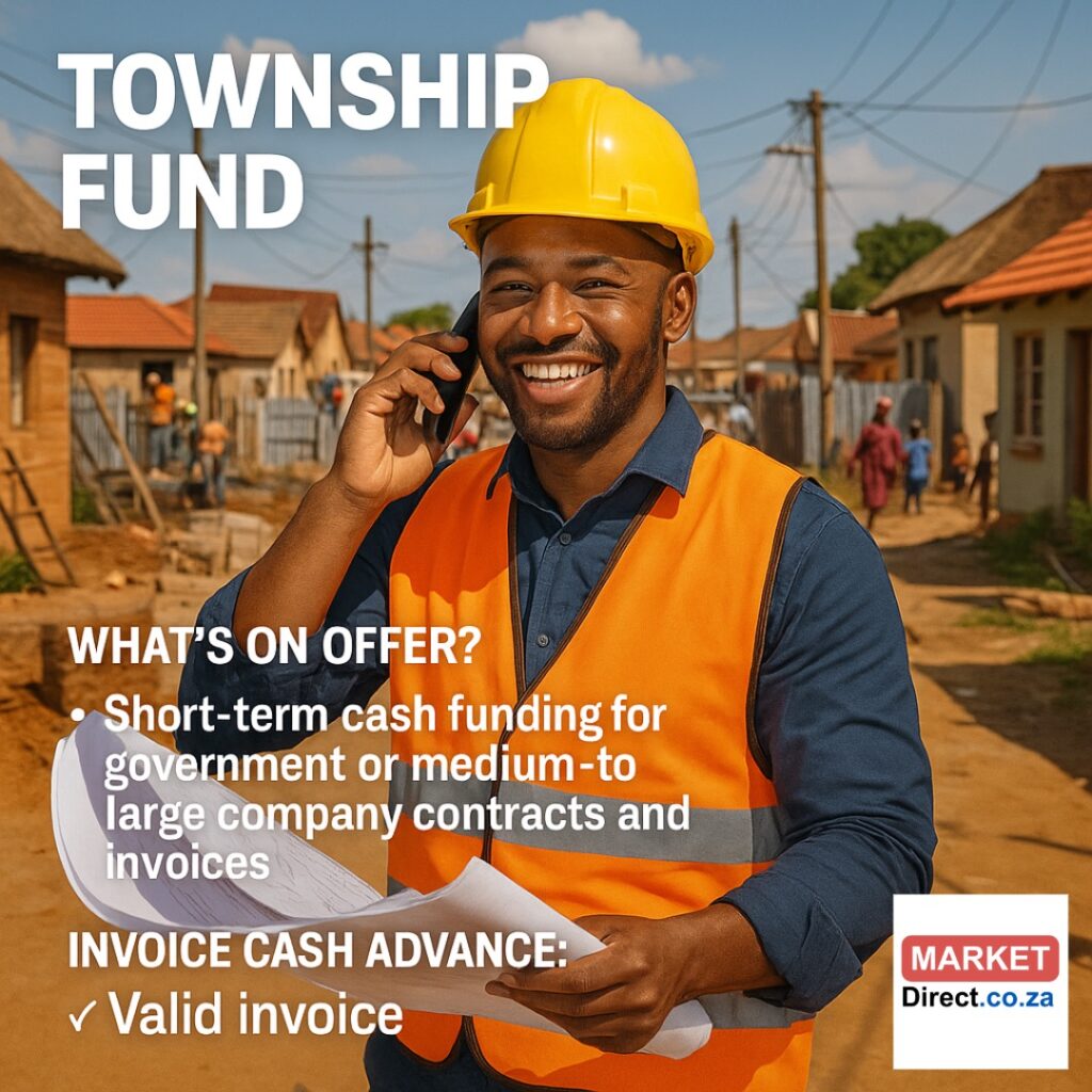 Township Fund Purchase Order Or Contract Finance and Invoice CashAdvance